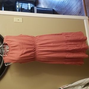 Gap dusty rose dress